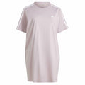 adidas Essentials 3-Stripes Single Jersey Boyfriend Tee Dress (Plus Size)