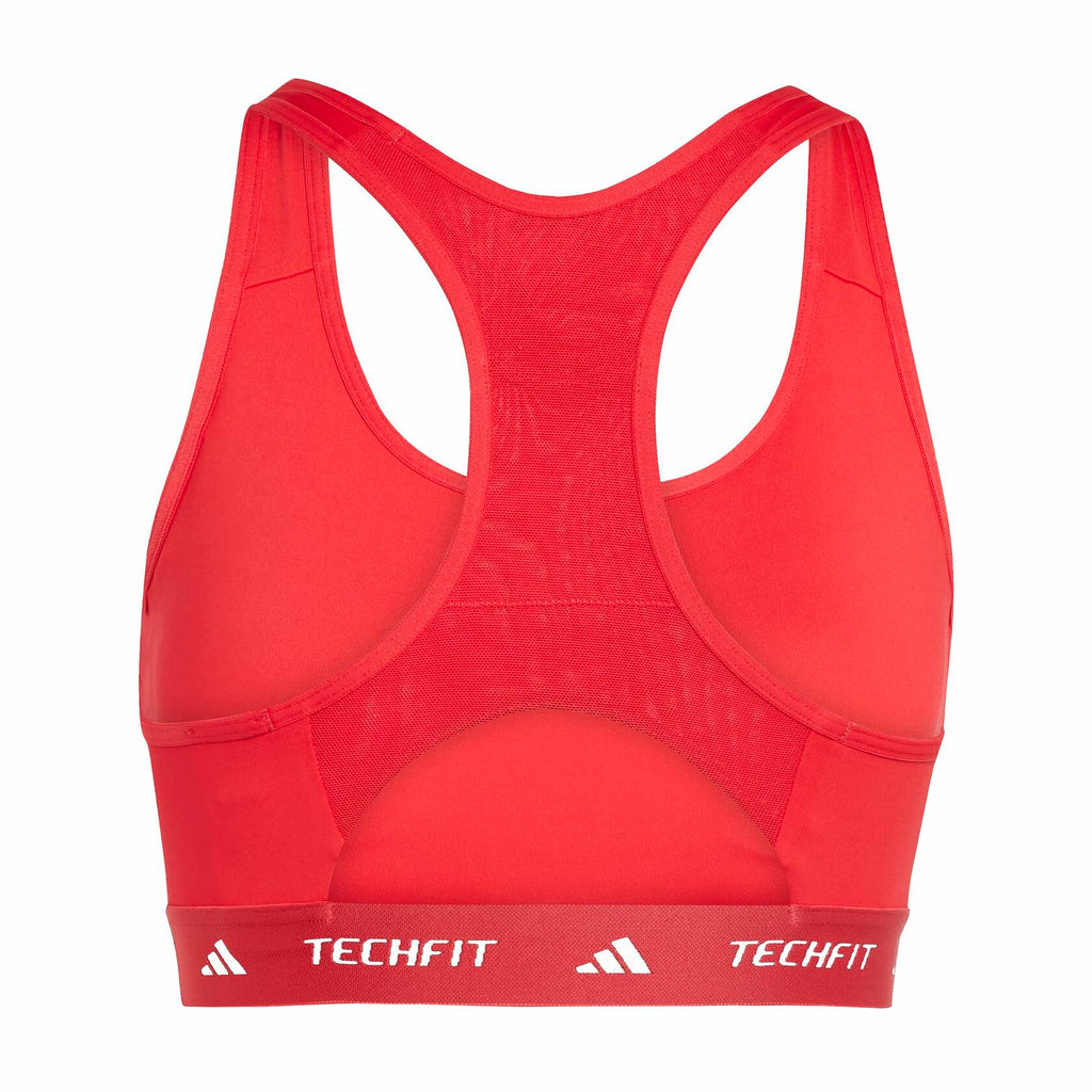 Adidas Women's Techfit Training Bra, Pure Ruby
