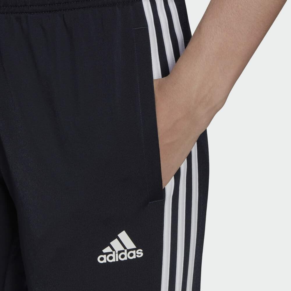 adidas Women's Plus Size Essentials Fleece Tapered Cuff Pants, Legend Ink, 3X