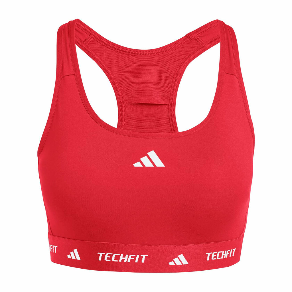 Adidas Women's Techfit Training Bra, Pure Ruby