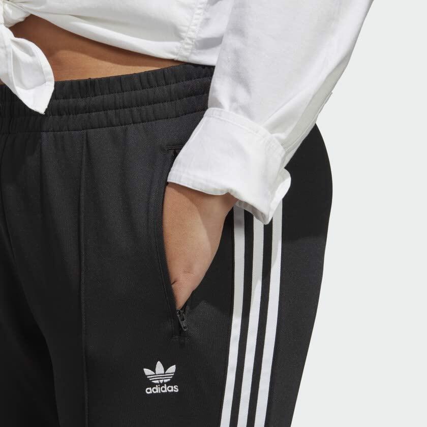 adidas Originals womens SST Track Pants Primeblue Black/White 4X