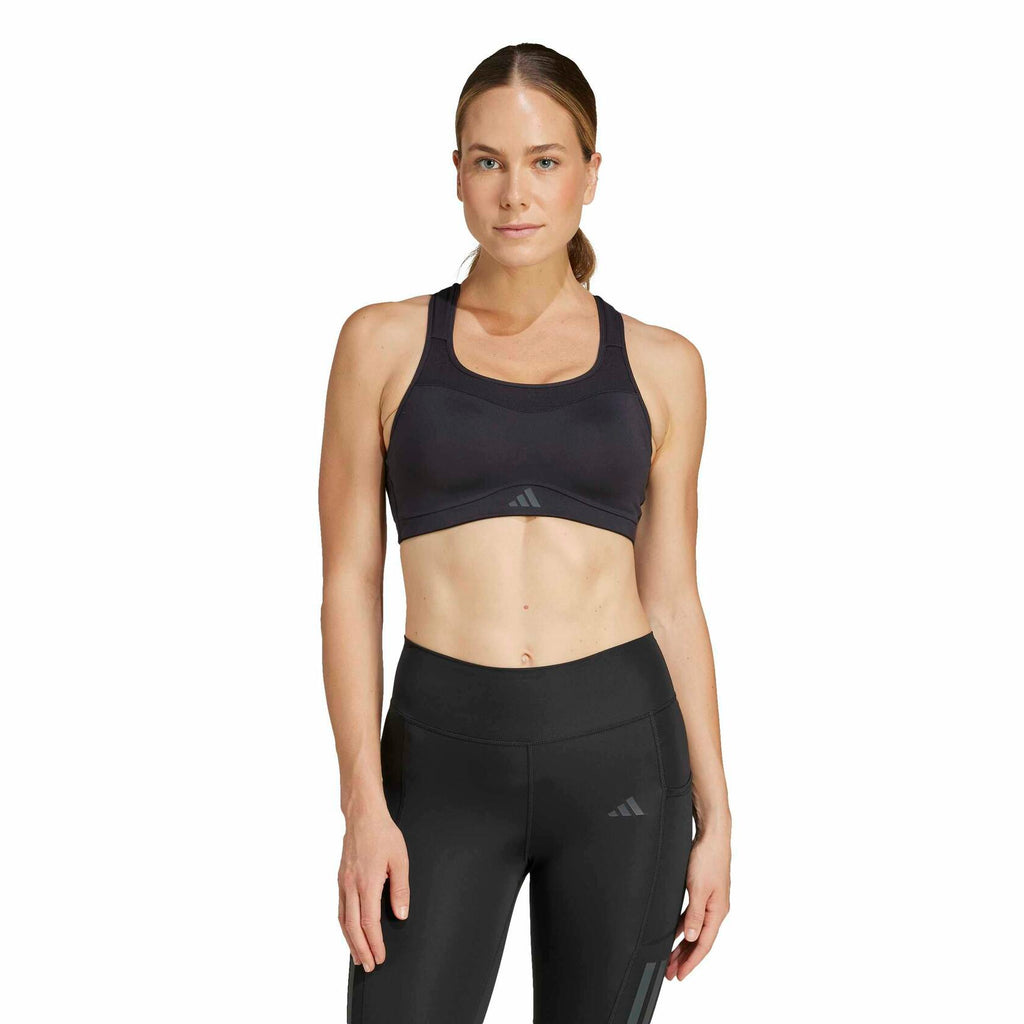 Adidas Women's TLRD Impact High-Support Training Bra, Black