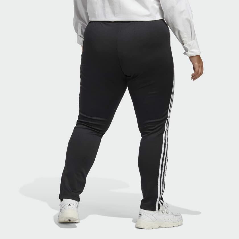 adidas Originals womens SST Track Pants Primeblue Black/White 4X