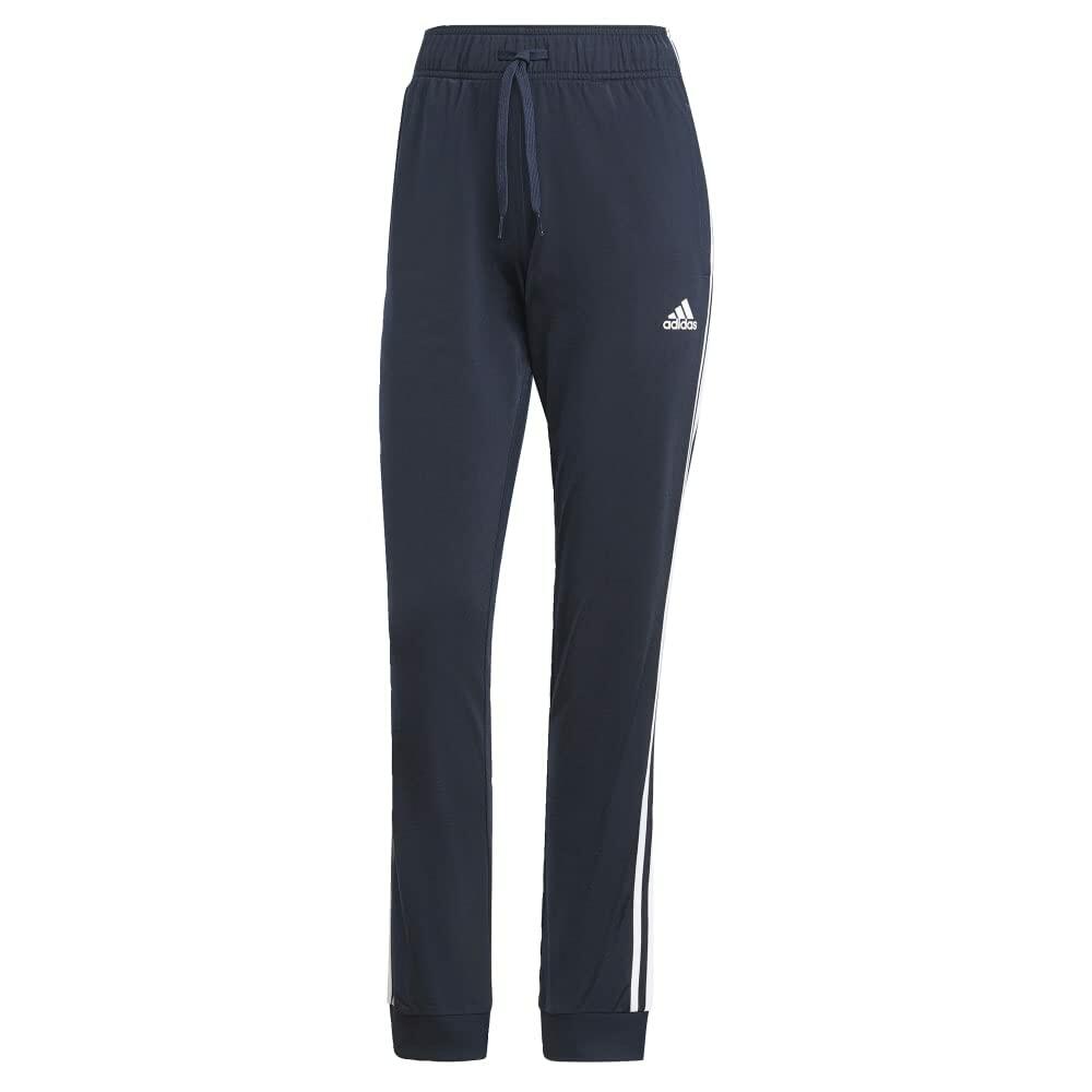 adidas Women's Plus Size Essentials Fleece Tapered Cuff Pants, Legend Ink, 3X