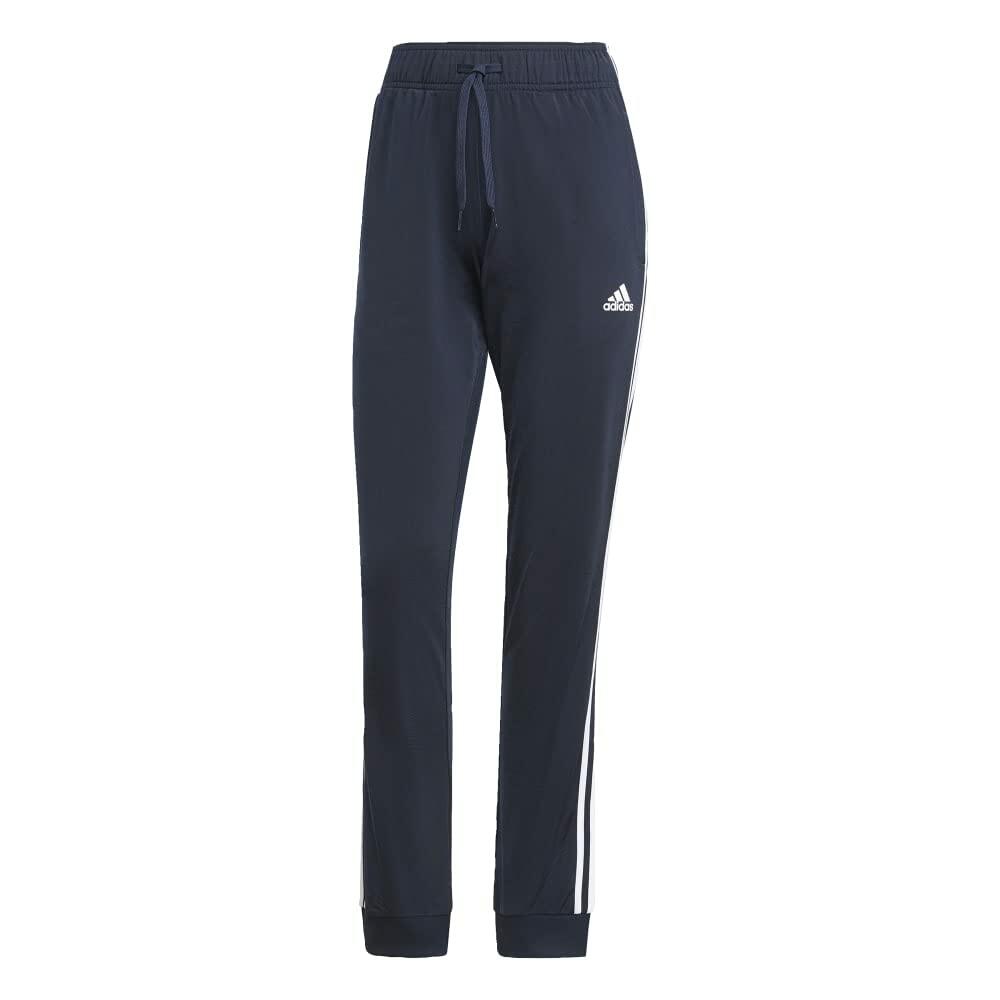 adidas Women's Plus Size Essentials Fleece Tapered Cuff Pants, Legend Ink, 3X