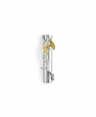 Michael Aram Butterfly Ginkgo Luxe Mezuzah, in box flaw