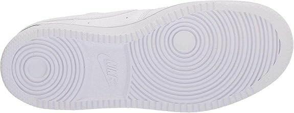 Nike Women's Women's Nike Court Vision Low Shoe, White/White-White, 7.5 Regular US