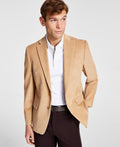 nwot Michael Kors Men's Classic-Fit Stretch Corduroy Solid Sport Coat 40 L