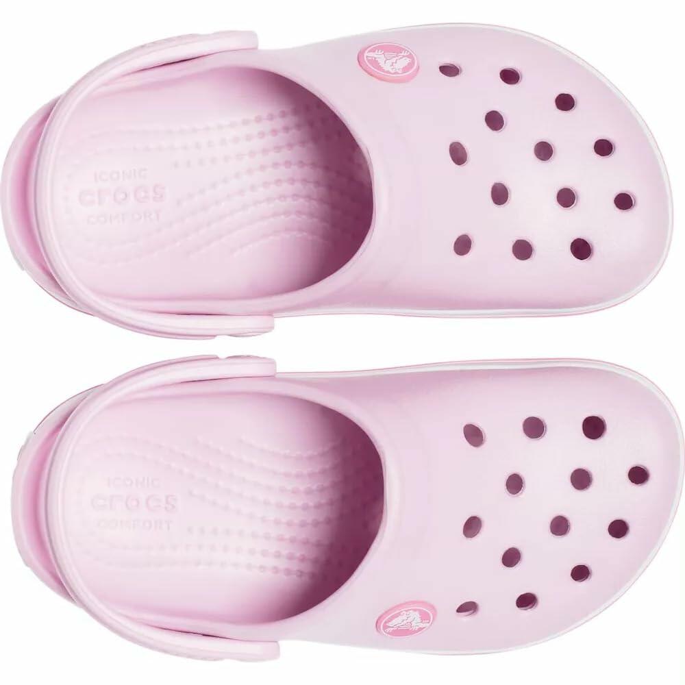 Crocs Kids' Crocband Clog, Violet/Pool, 3 Little Kid