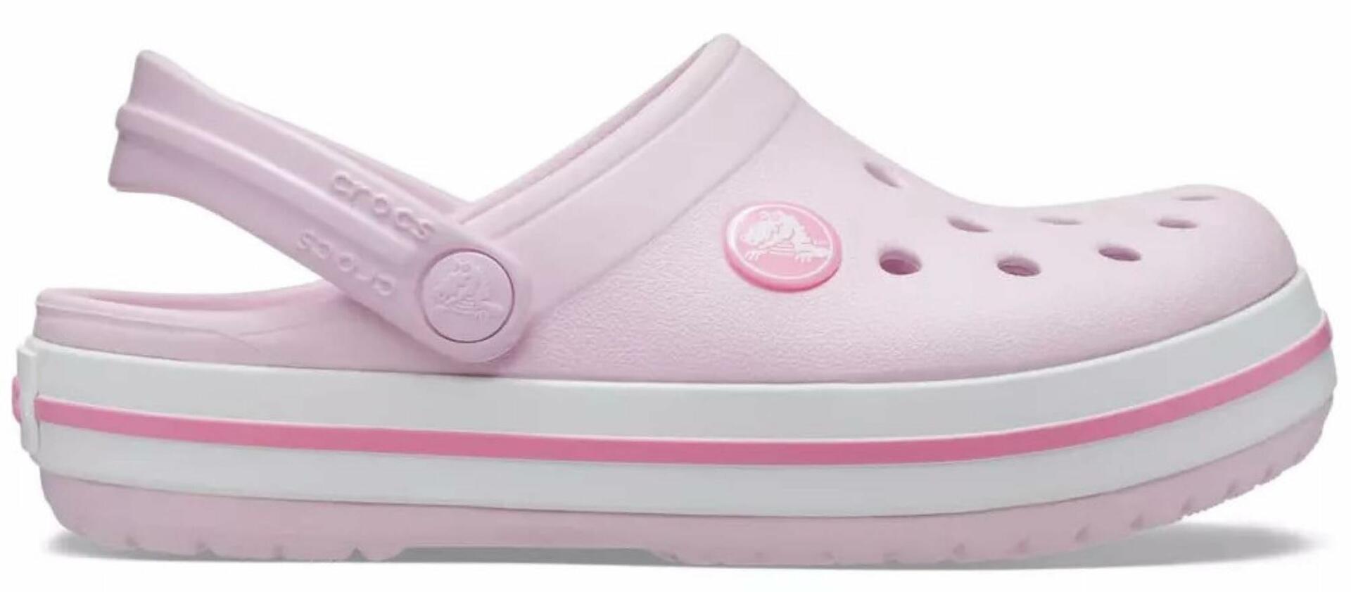 Crocs Kids' Crocband Clog, Violet/Pool, 3 Little Kid