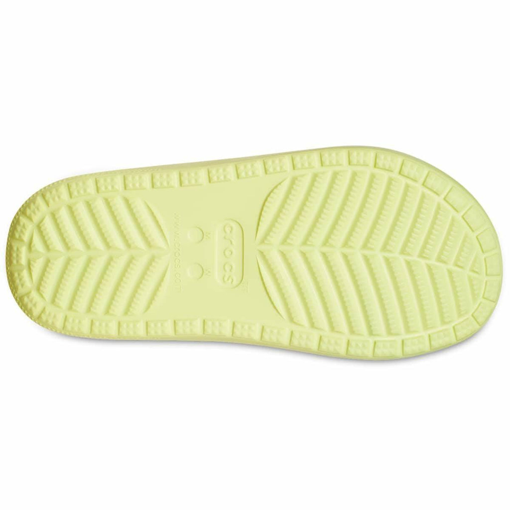 Crocs Unisex Classic Cozzzy Sandal Sulphur fur lined