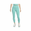 Nike One Women's High-Waisted 7/8 Leggings with Pockets (FN3241-300, Green Frost/Black) Size X-Small