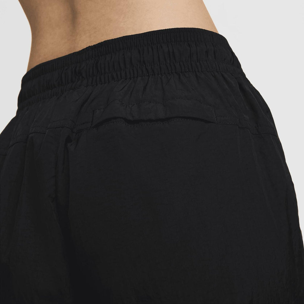 Nike Sportswear Collection Women's Mid-Rise Repel Zip Pants (FV7544-010, Black/White) Size X-Small