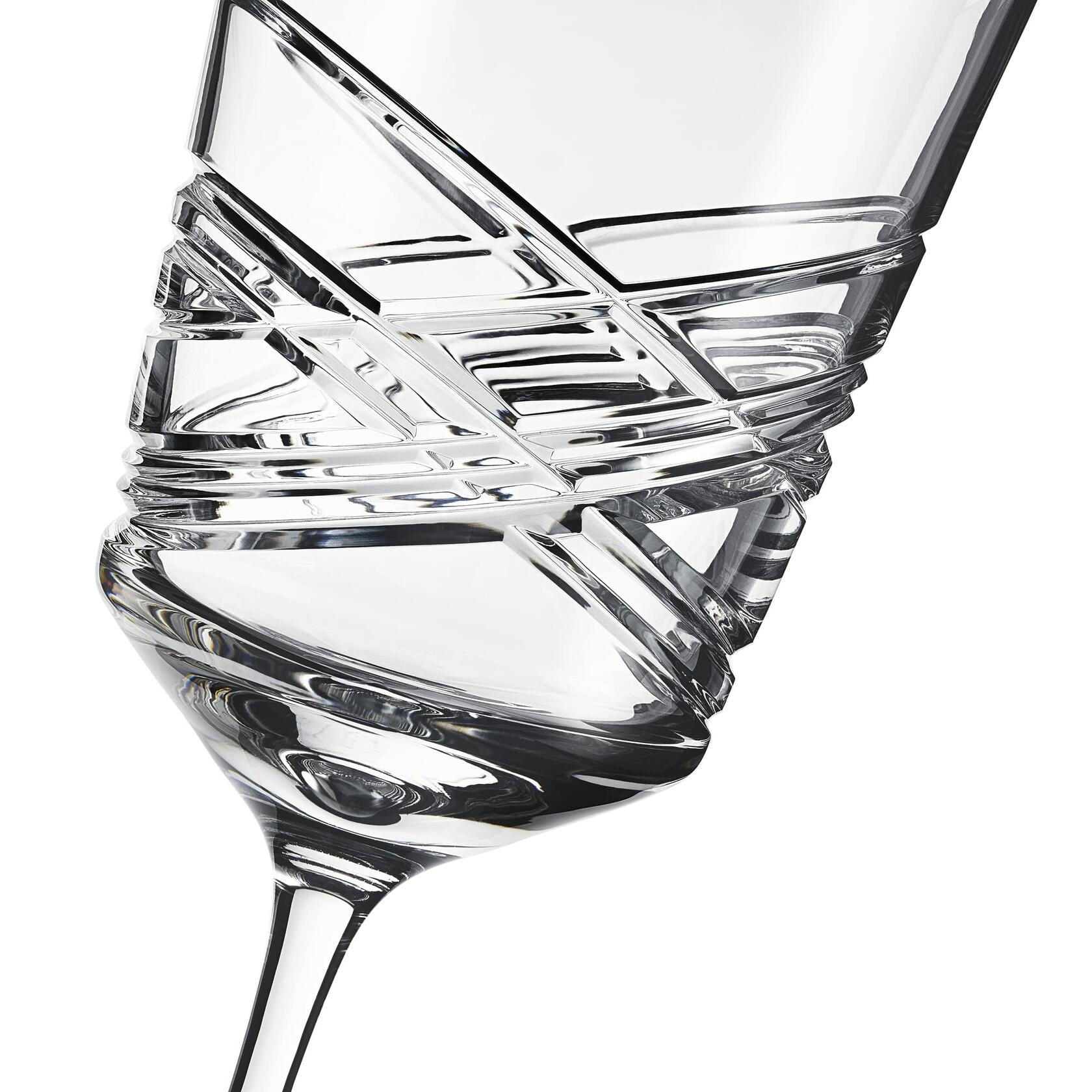 Waterford Mastercraft Aran Red Wine Glass Pair authentic new in box