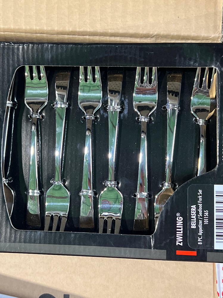 ZWILLING J.A. Henckels Bellasera 8-pc 18/10 Stainless Steel Seafood Fork Set