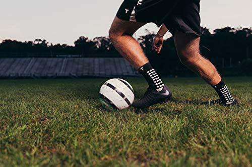 Trusox Mens 3.0 Cushion Crew Soccer Socks, Navy, M,  Large US