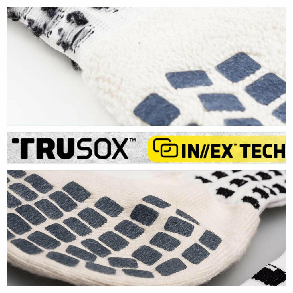 Trusox Mens 3.0 Cushion Crew Soccer Socks, Navy, M,  Large US