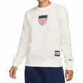 Women's Nike White Team USA Phoenix Fleece 1924 Pack Pullover Sweatshirt, Size: XS, Usa White