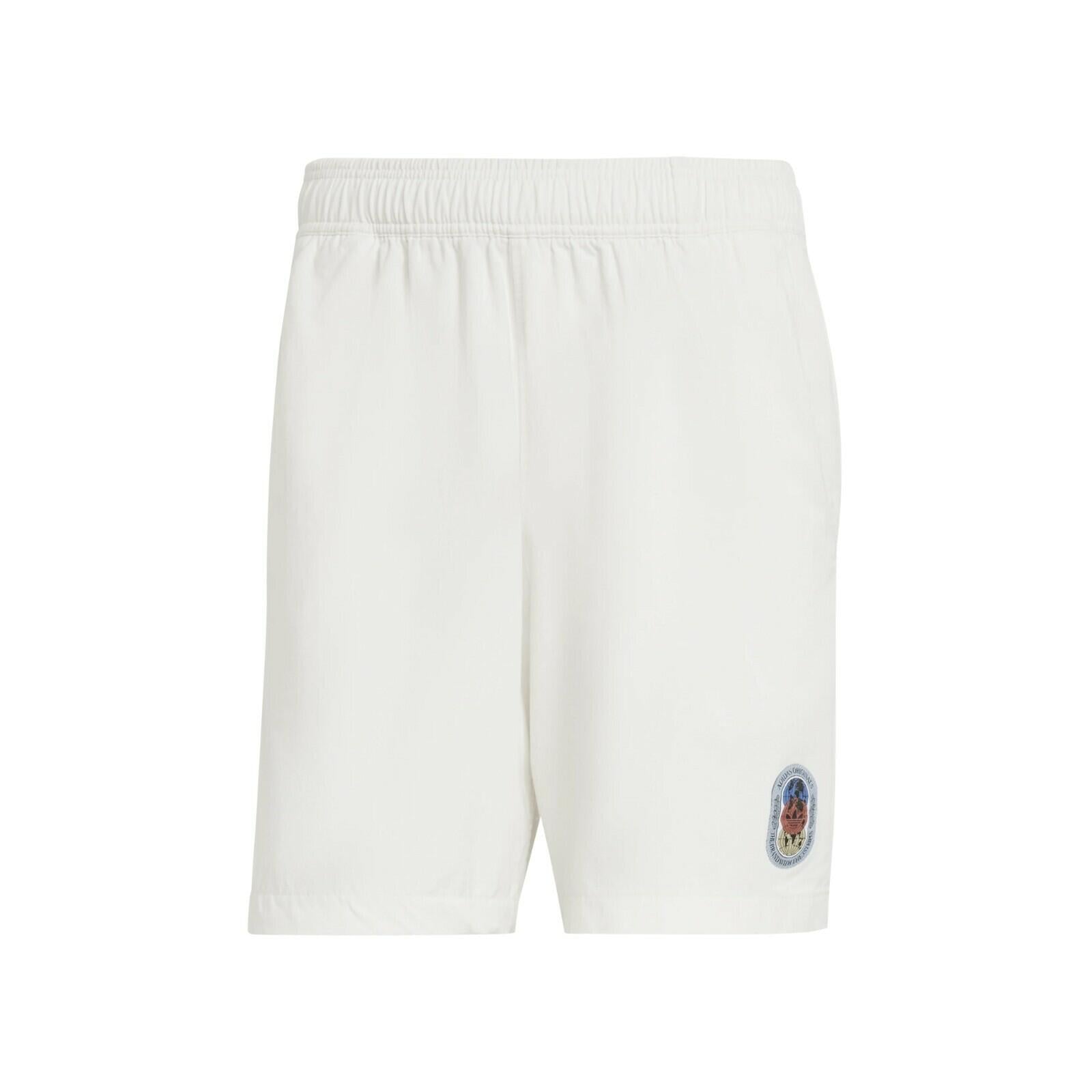 adidas Originals Men's Olympics Shorts (Cloud White) IX6756 (US, Alph Regular, Regular, White)