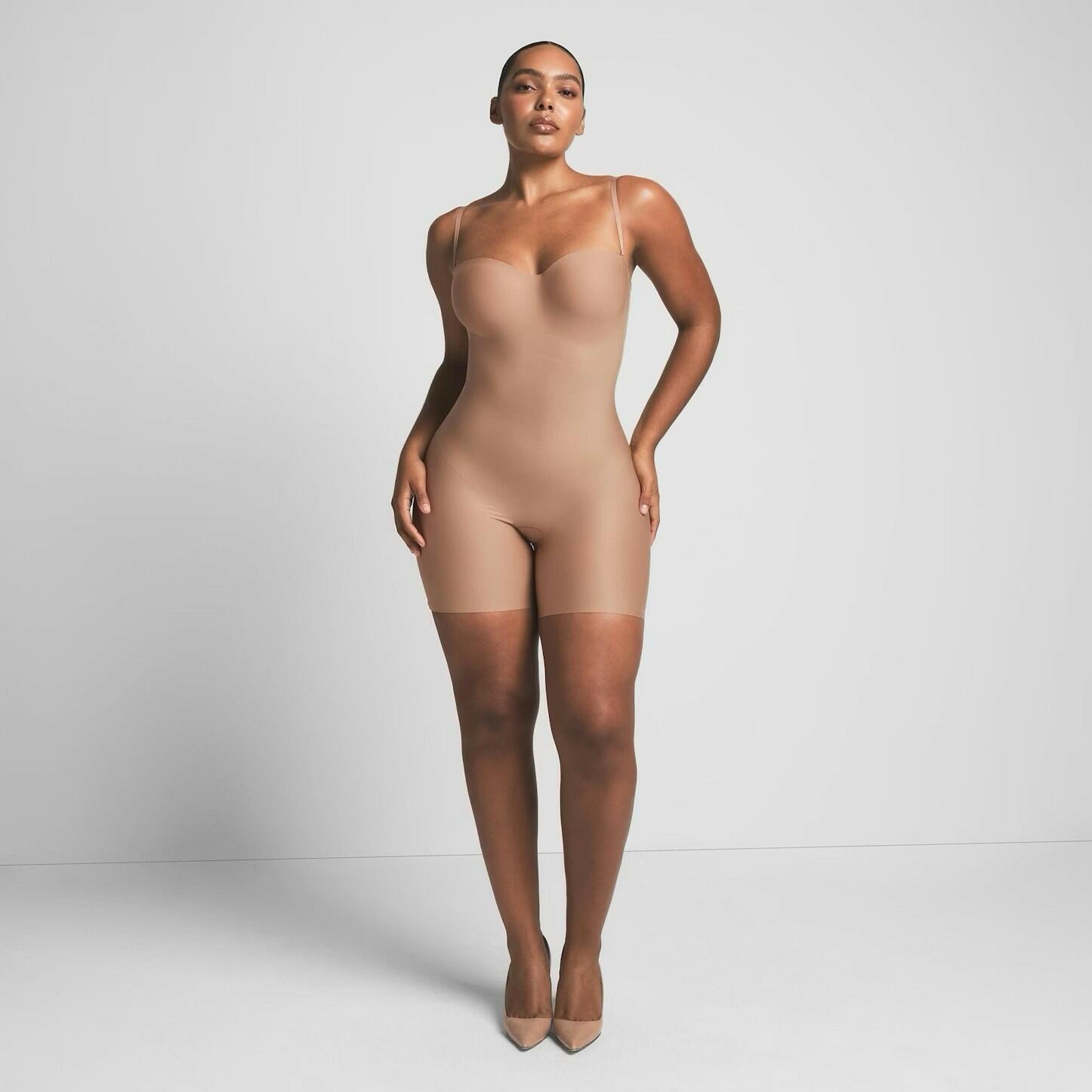 NWT $144 Skims Body CORE SCULPT UNDERWIRE MID THIGH BODYSUIT Shapewear