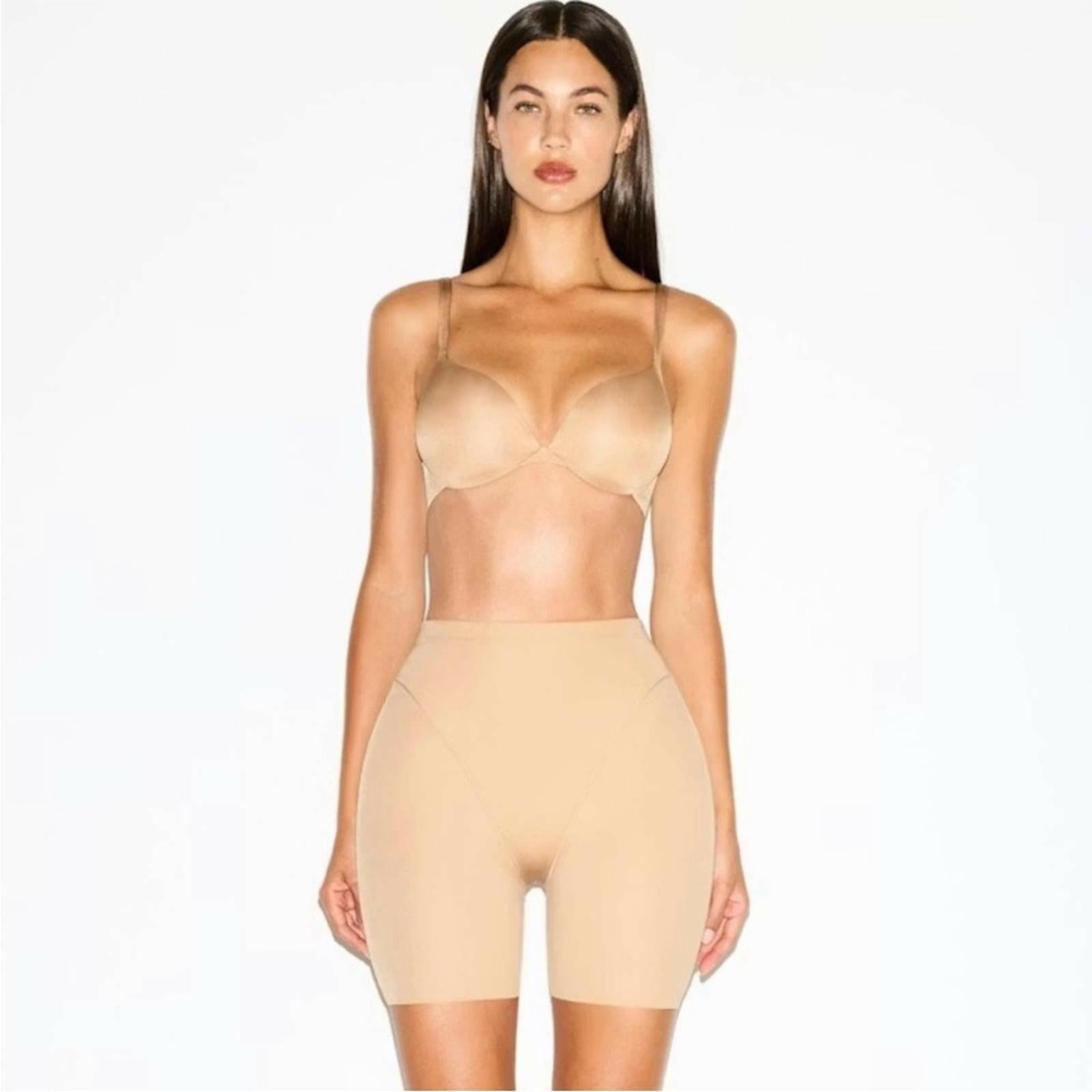 Skims Body - Butt & Hip Enhancing Mid Thigh Padded Short - clay