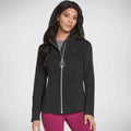 Skechers Women's GO SNUGGLE Soft Cozy Jacket black