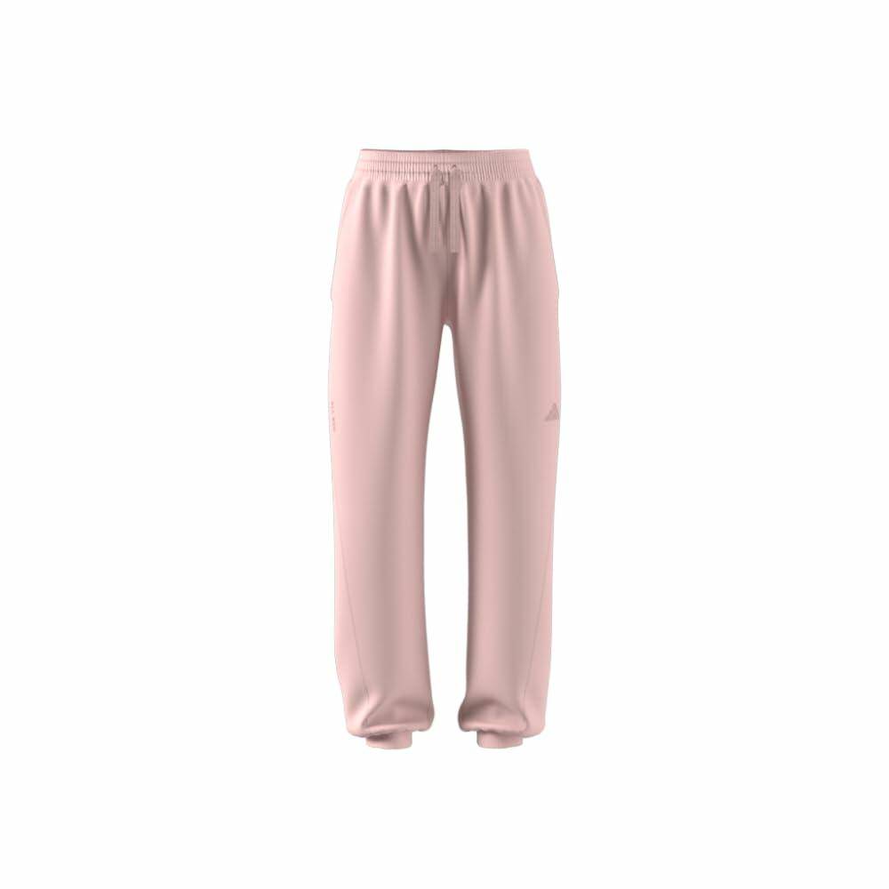 Adidas Women's All SZN Fleece Loose Pants, Sandy Pink, Small