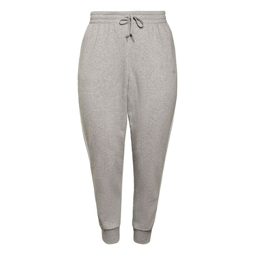 adidas Womens Essentials Slim Tapered Cuffed Pant Medium Grey Heather/White 1X