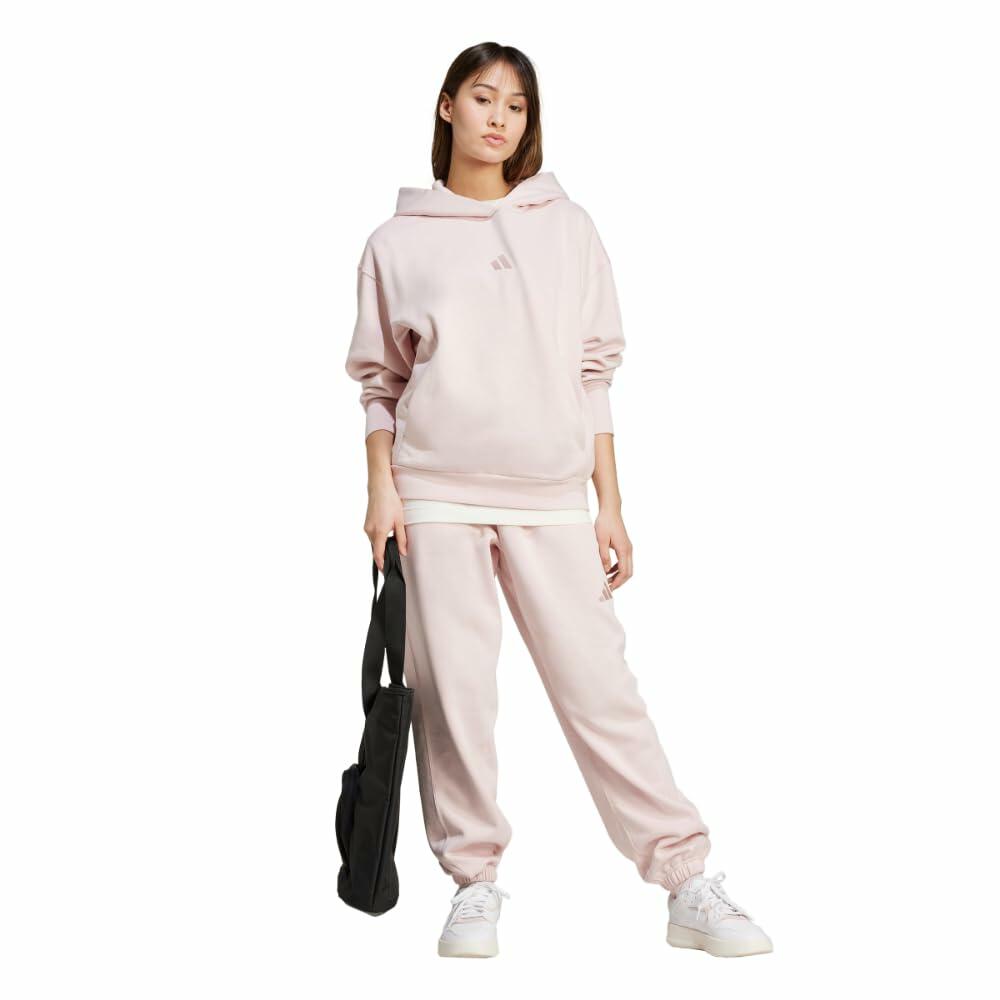 Adidas Women's All SZN Fleece Loose Pants, Sandy Pink, Small