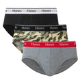 SIX PACK Hanes Originals Stretch Cotton Briefs Pack, Moisture-Wicking Underwear for Men