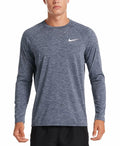 Nike Men's Standard Long Sleeve Hydrogua (US, Alpha, Large, Regular, Regular, Midnight Navy)
