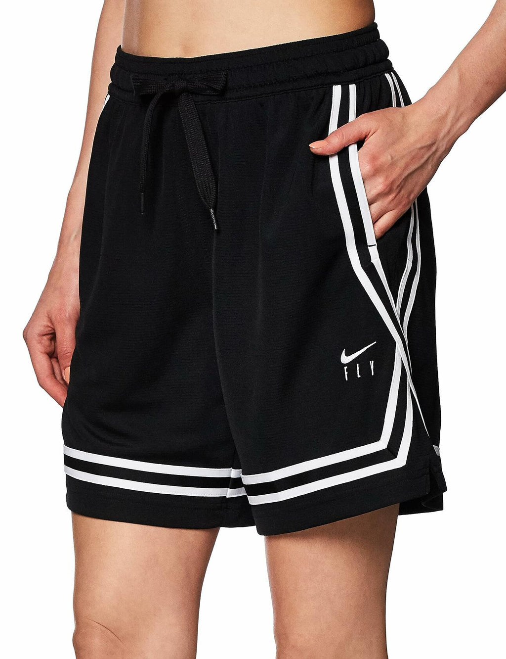 Nike Dri-FIT Fly Crossover Women's Basketball Shorts Medium Black