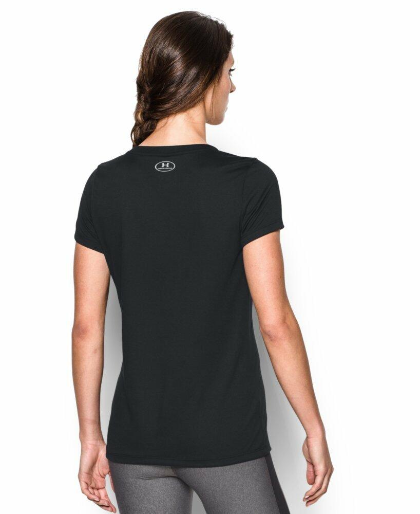 Under Armour Women's UA Tech T-Shirt MD Black