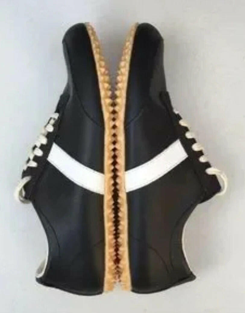 PLAE men's Black Leather Waterproof Shoes sneakers nwob