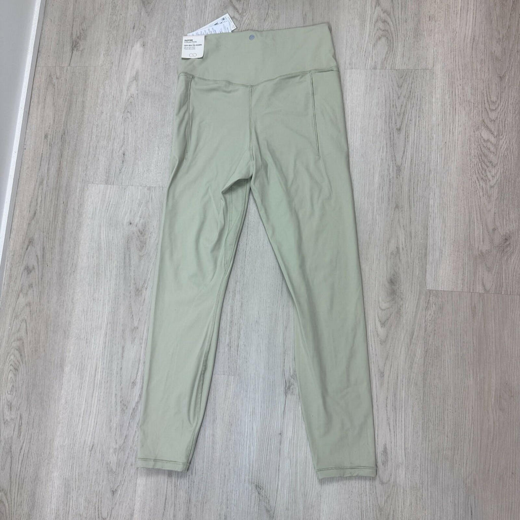 CALIA Inspire High Rise 7/8 Legging Womens Soft Green UPF 50+ new