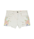 Blank NYC Girl's Closer Together Shorts in White (Big Kids) White 14 Big Kid