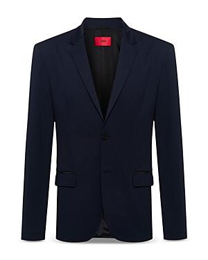 Hugo by Hugo Boss Men's Slim-Fit Performance Jacket 44R new navy $398