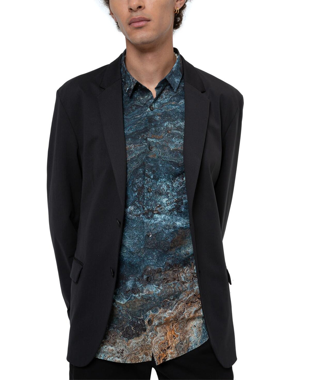 Hugo by Hugo Boss Men's Slim-Fit Performance Jacket 44R new navy $398