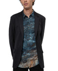 Hugo by Hugo Boss Men's Slim-Fit Performance Jacket 44R new navy $398