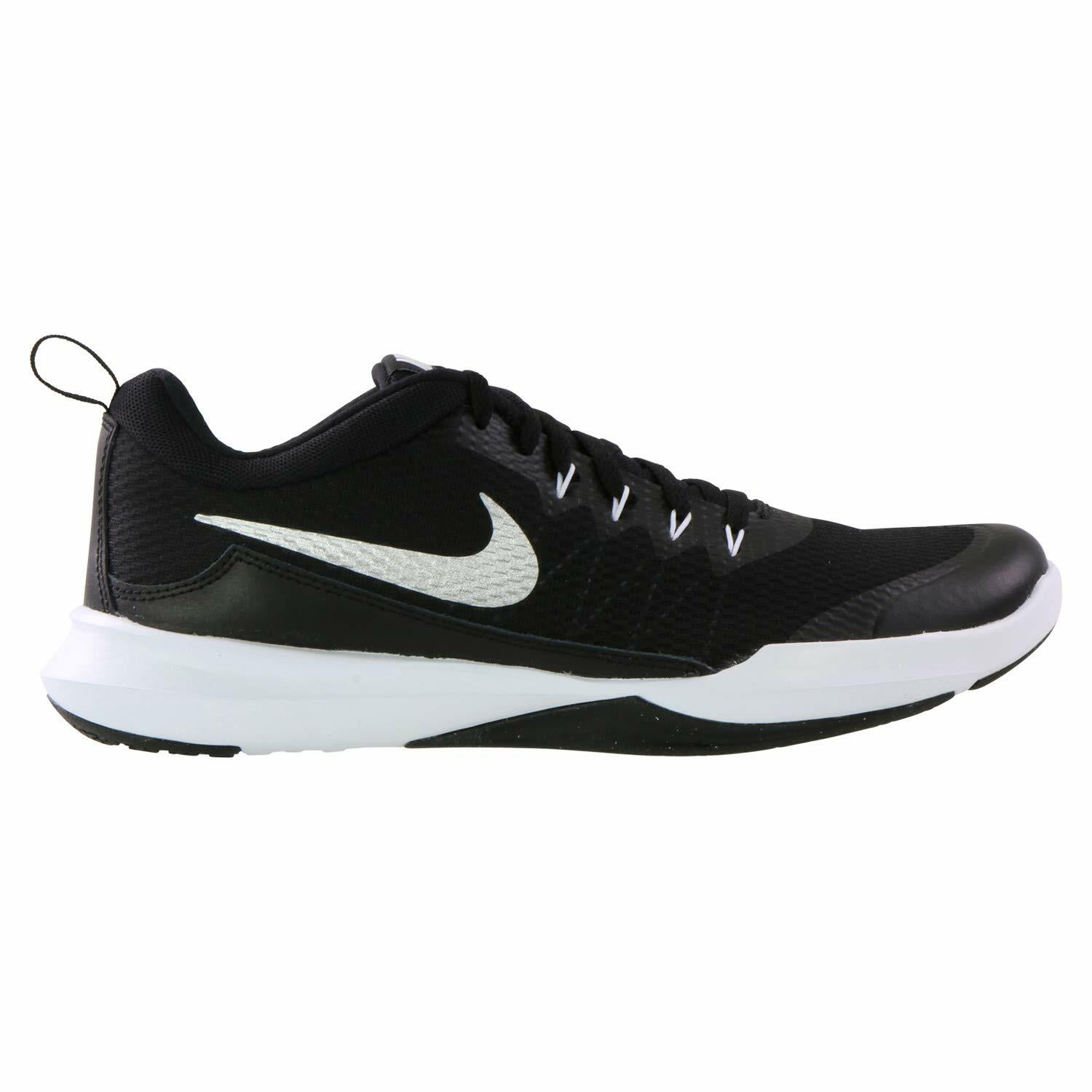Nike Legend Trainer Men's Training/Running Shoes (9, Black/Metallic Silver-White)