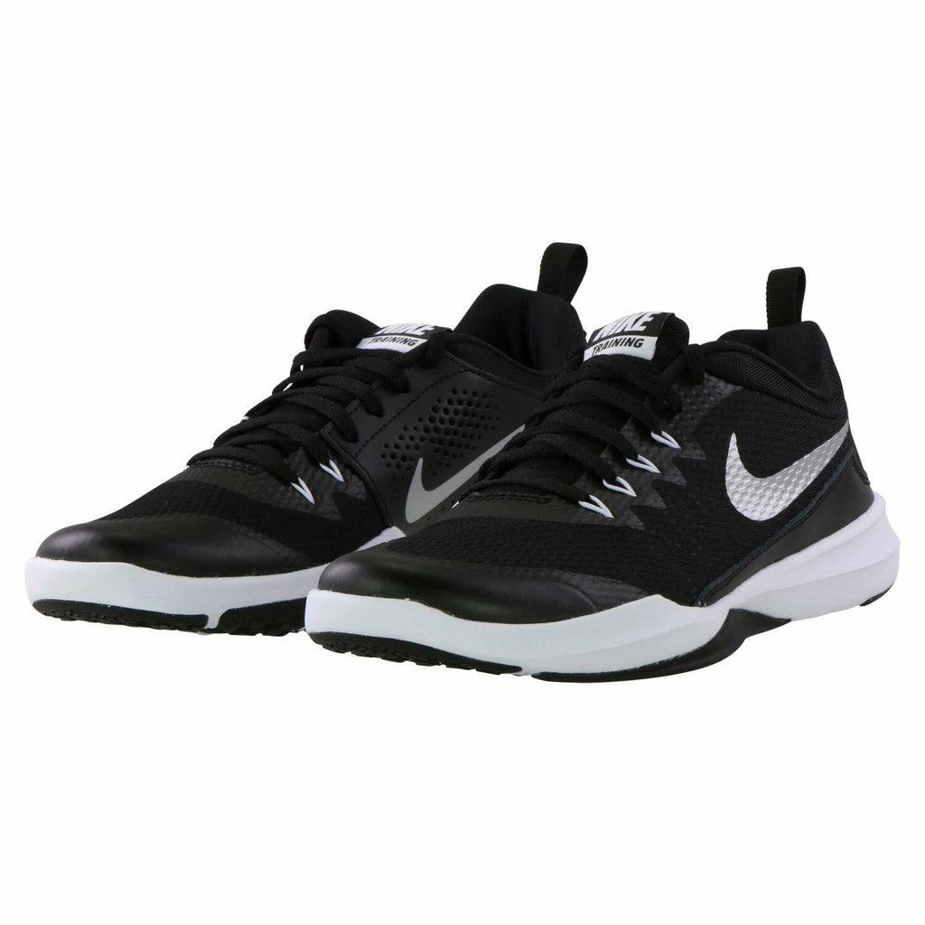 Nike Legend Trainer Men's Training/Running Shoes (9, Black/Metallic Silver-White)