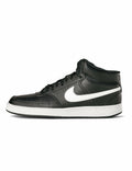 Nike Men's Court Vision Mid Next Nature Shoes, Black/White-Black