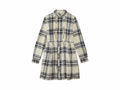 Polo Ralph Lauren Kids Plaid Cotton Twill Shirtdress (Big Kid) Girl's Dress 148 Cream/Navy : 14 Big Kid, Cotton/Twill