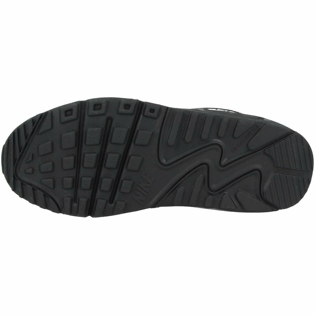 Nike Boy's Air Max 90 LTR (Big Kid) Black/White/Black 5 Big Kid M
