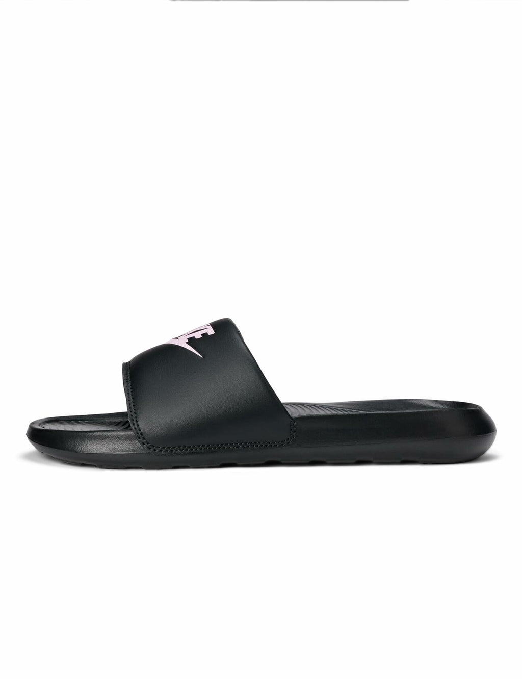 Nike Women's Victori One Slides, Black/Light Arctic Pink-Black, 11
