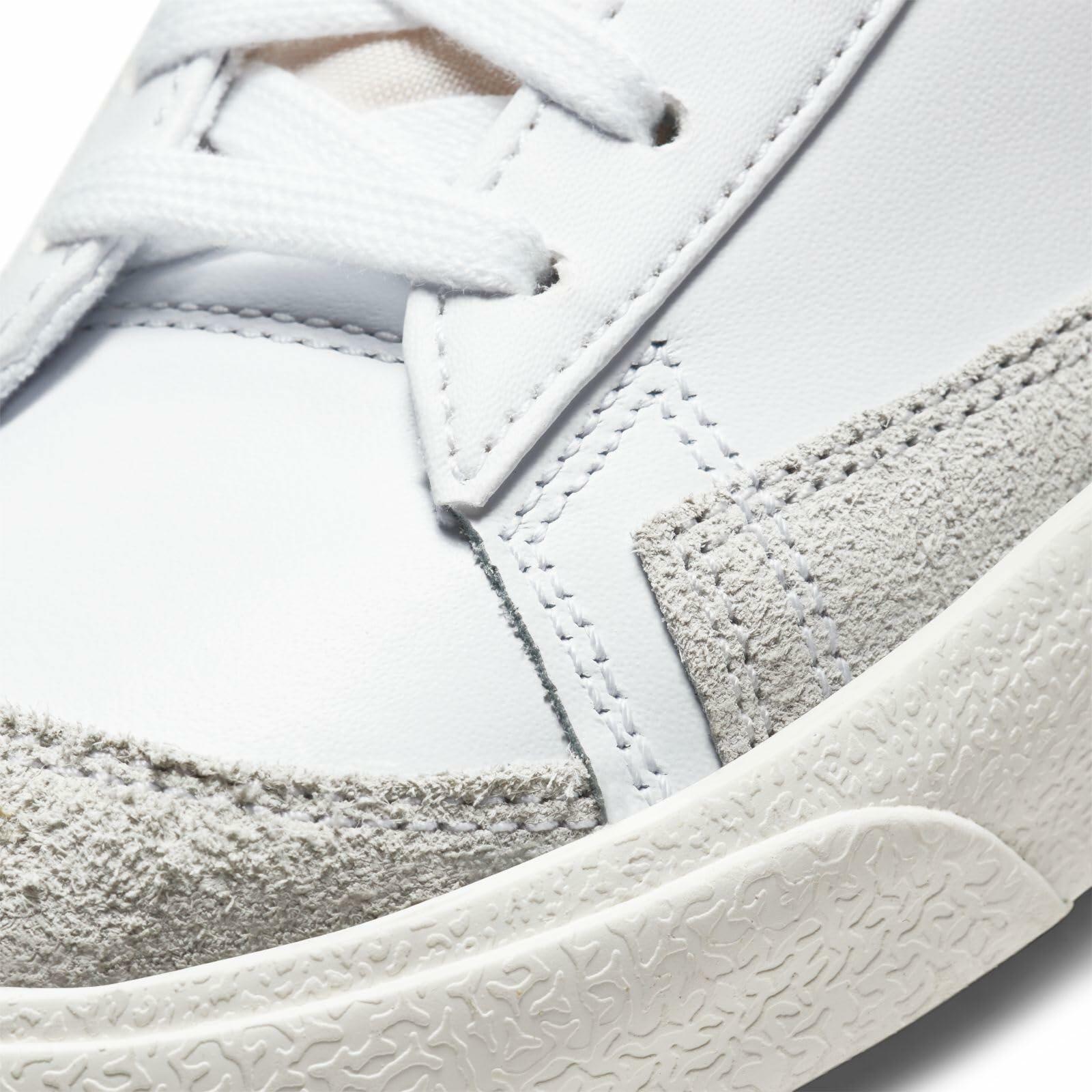 NIKE Womens Blazer Mid 77 Trainers CZ1055 Sneakers Shoes 6.5 White Black sail 100)
