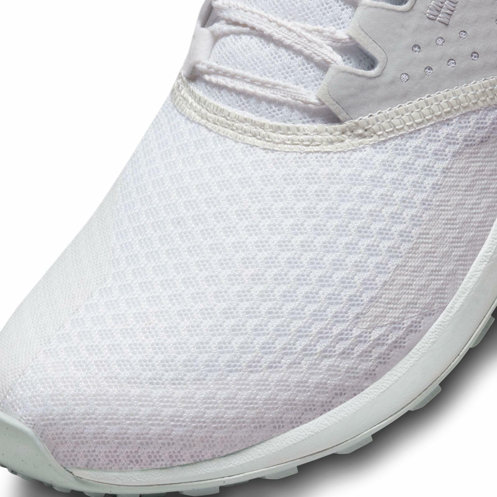 Nike Rival Waffle 6 Road and Cross-Country Racing Shoes (DX7998-100, White/Black-Pure Platinum) NEW