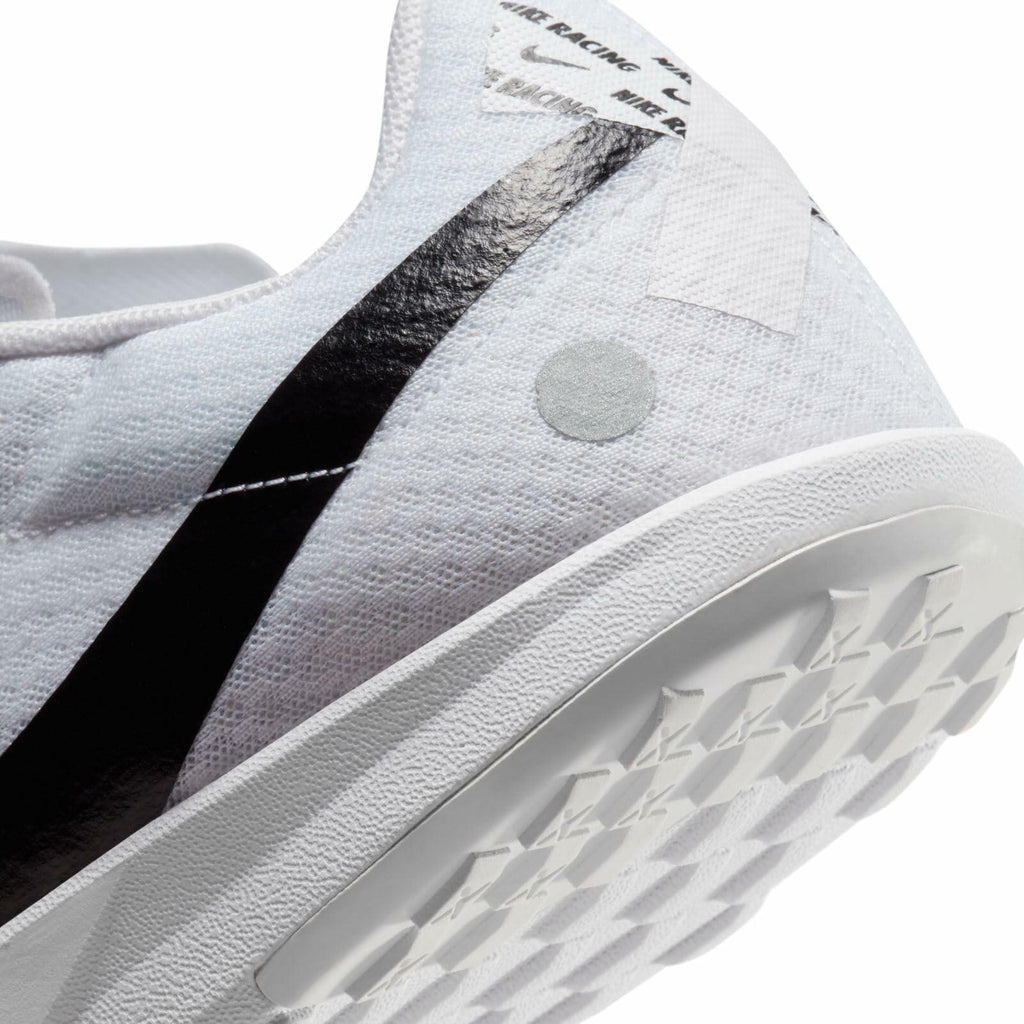 Nike Rival Waffle 6 Road and Cross-Country Racing Shoes (DX7998-100, White/Black-Pure Platinum) NEW