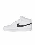 Nike Court Vision Mid Next Nature Men's/UNISEX  Sneakers, White Black White, NEW IN BOX  US