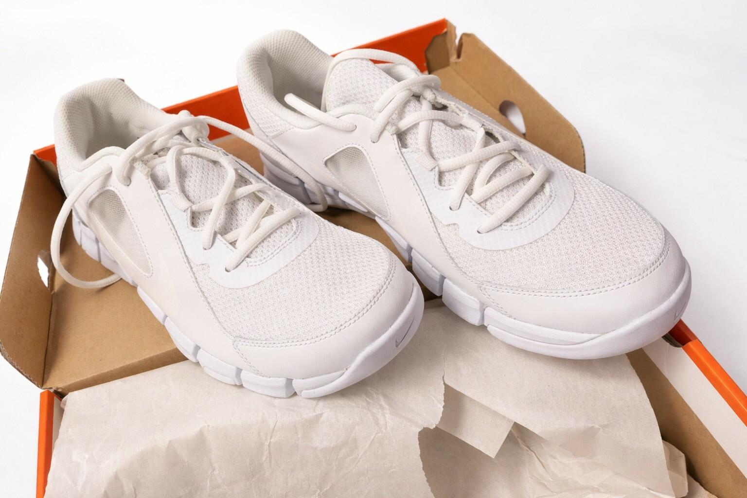 Nike Flex Show TR 2 White Athletic Sneakers 610226-110 Men's Low Top